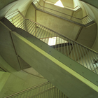 <p>1998 Erweiterung Verwaltungsgebäude der Bundesknappschaft Bochum. Treppenanlage. 1998 Schmiedeknecht Krampe Reiter Architekten BDA</p>